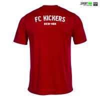 Trainings-Shirt • Combi • FC Kickers Rhein-Main • Rot • Kurzarm