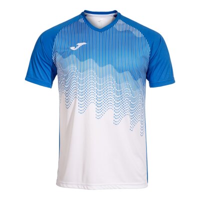 Trikot • Joma • Tiger VI • Weiß/Royal • Kurzarm